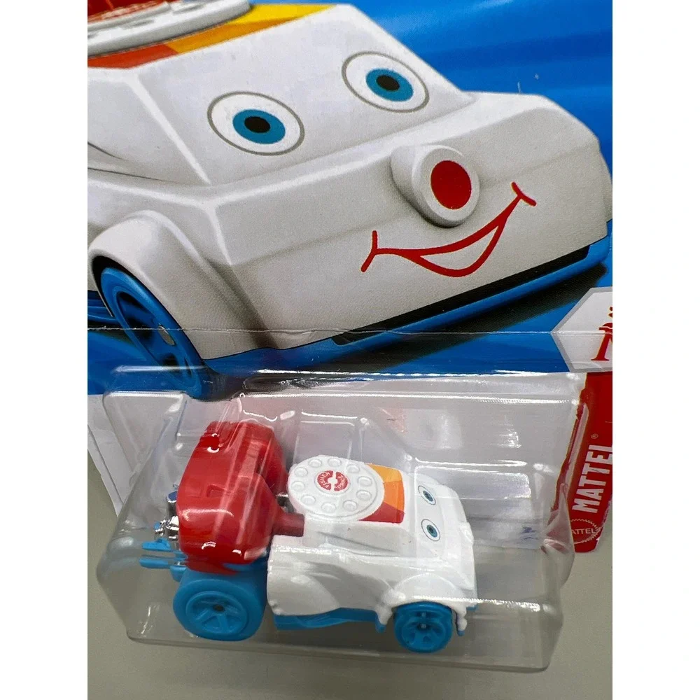 Hot Wheels Quick Chat White Fisher-Price Chatter Telephone 49/250 Mattel 75th